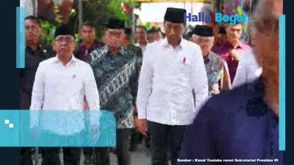 Presiden Jokowi Hadiri Takziah dan Salat Jenazah Syarifah Salma Habib Luthfi di Pekalongan