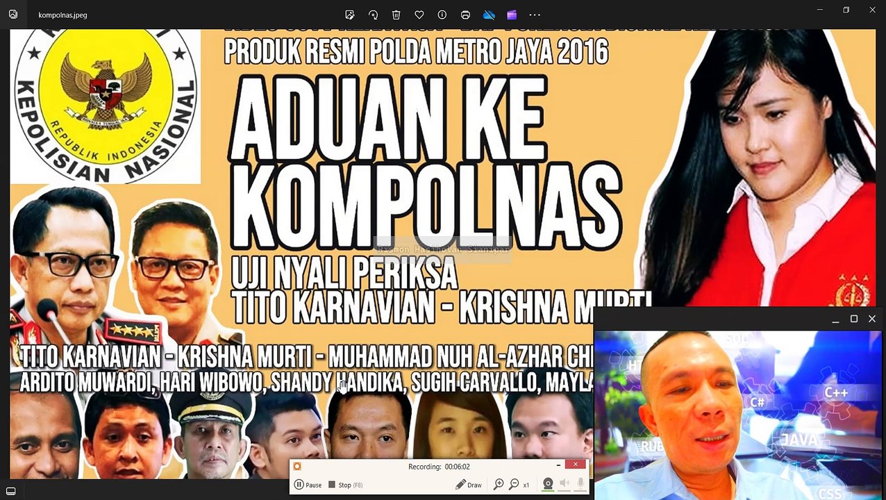 ADUAN KE KOMPOLNAS: UJI NYALI PERIKSA TITO KARNAVIAN, KRISHNA MURTI, DAN MUHAMMAD NUH AL-AZHAR