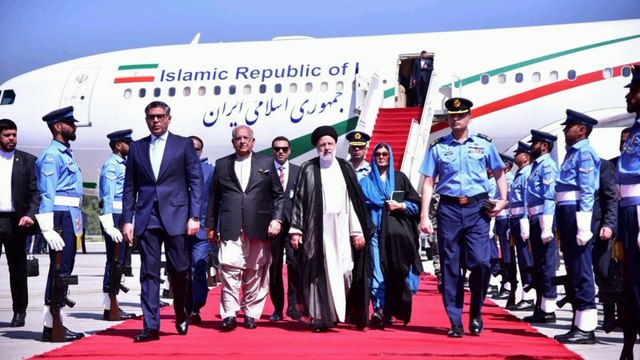 Iranian president arrives in Sri Lanka to strengthen ties, inaugurate hydropower project