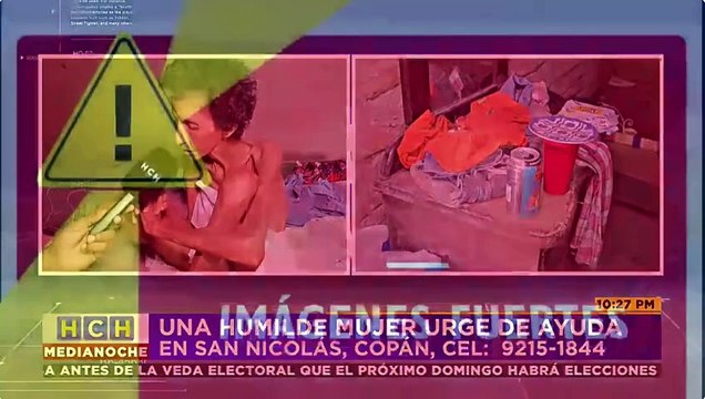 Humilde hondureña urge de ayuda para mejorar su calidad de vida en Copán