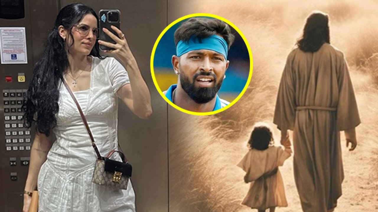 Hardik Pandya Divorce के बीच Natasa Stankovic Divorce First Emotional Post Viral, Paying to Jesus