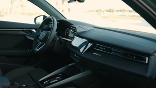 Audi A3 Sportback S line Interior Design in Green