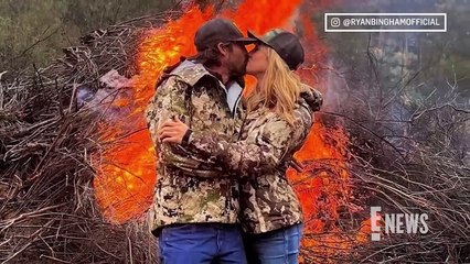 Yellowstones Ryan Bingham MARRIES Co-star Hassie Harrison in Western-Themed Wedding E- News