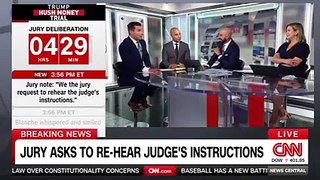 CNN Panel Stunned by Unexpected Jury Request in Trump's Trial