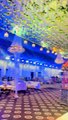 Banquets dj lights view arrangements setup decor view.