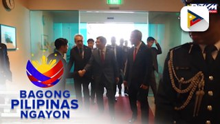 PBBM, dumating na sa Singapore para sa kanyang 3-day working visit