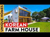 Tour a Korean-inspired 3-Storey Farmhouse with Spacious Outdoors | Tiny Home Living | Unique Homes