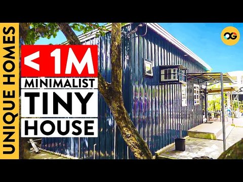 Tour a Modern Black Tiny House Oozing with Minimalist Aesthetic | Unique Homes | OG