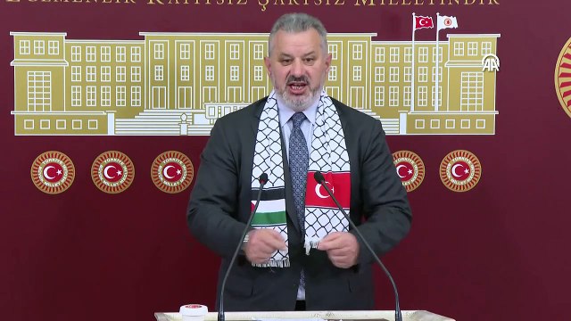 Konu Gazze olunca gözyaşlarını tutamadı! Ak Parti Milletvekili Hasan Turan mecliste böyle ağladı