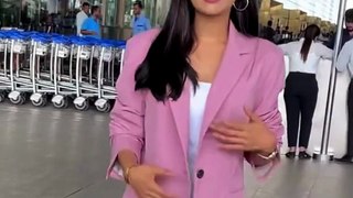 Amrita Rao Spotted at Airport
