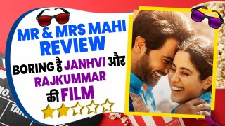 Mr And Mrs Mahi Review: Janhvi Kapoor-Rajkummar Rao starrer offers nothing new and great