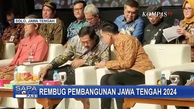 Pj Gubernur Jateng Nana Sudjana Pimpin Rembug Pembangunan Jawa Tengah 2024