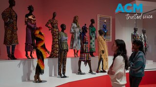 African fashion dazzles the Aussie art scene