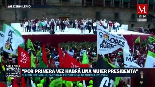 Bitácora de Campaña: Sheinbaum, Gálvez y Álvarez Máynez concluyen en grande