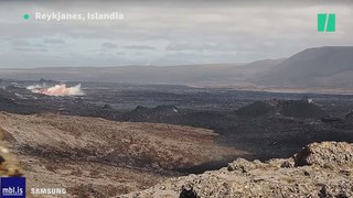 Nueva erupción volcánica en Reykjanes (Islandia)