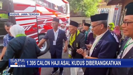 Keberangkatan 1.395 Calon Haji Asal Kudus hingga KKHI Mekkah Dioperasikan dengan 168 Nakes