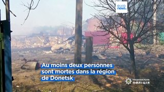 Guerre en Ukraine : Moscou pilonne la région sud de Donetsk