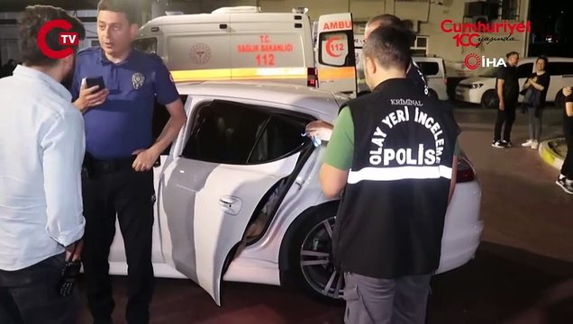 Hastane bahçesinde vurulan alışveriş merkezi işletmecisi ağır yaralandı