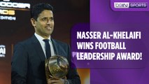PSG Chairman Nasser Al-Khelaifi  won the Football Leadership Award at Globe Soccer Awards!.mp4
