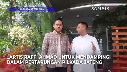 Kata Raffi Ahmad Soal Ajakan Maju di Pilkada Jateng 2024