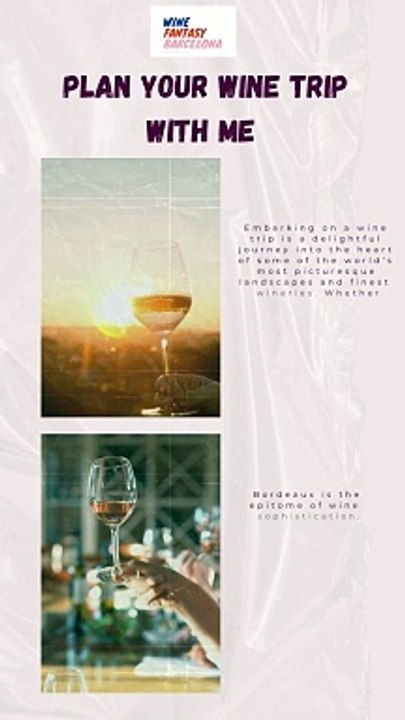 Plan Your Wine Trip with Me