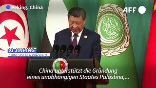 China fordert Nahost-Friedenskonferenz