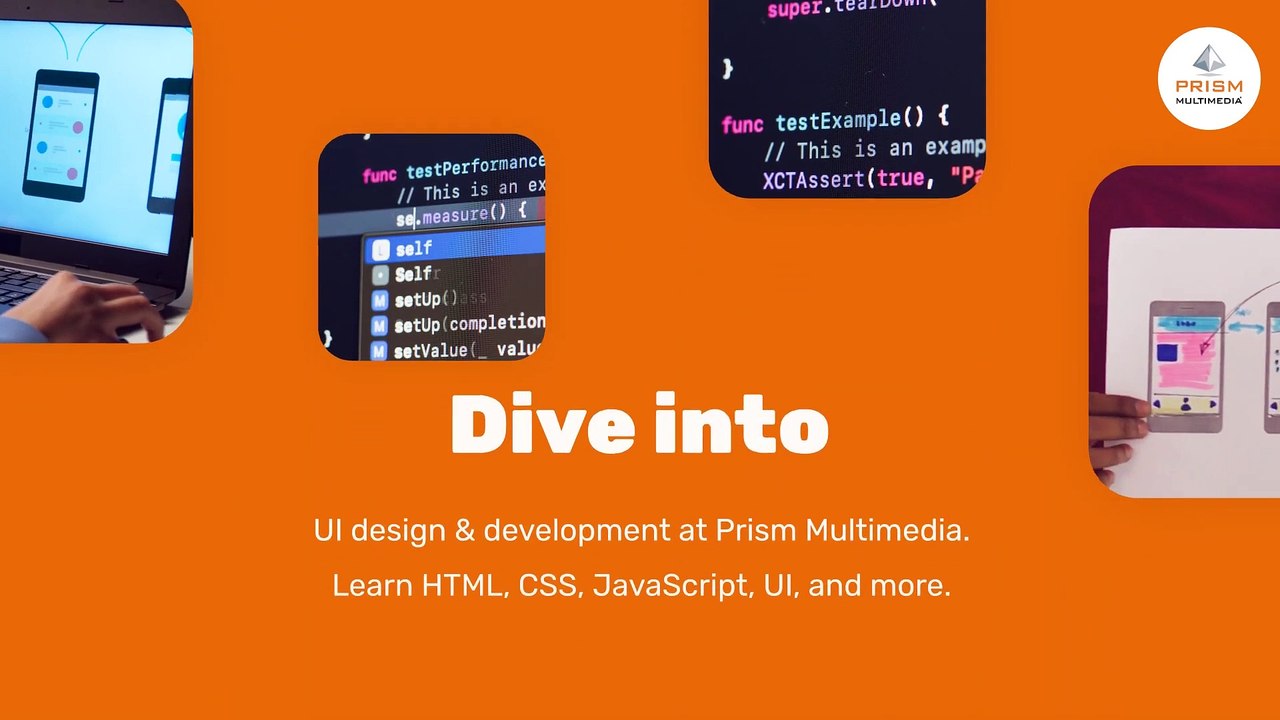 Master UI Design & Development in 5 Months | Online & In-Class Courses |  Prism Multimedia