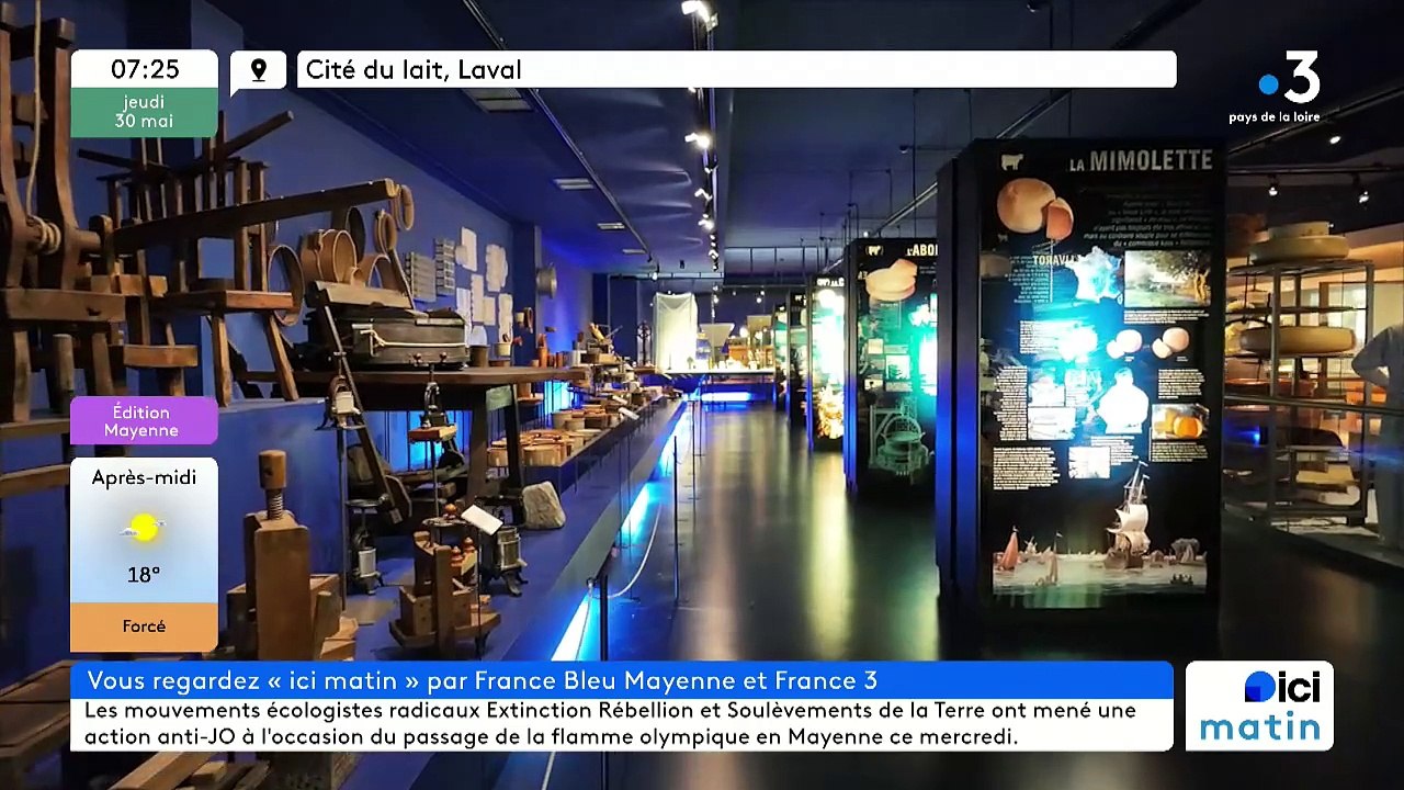 30/05/2024 - Le 6/9 de France Bleu Mayenne en vidéo