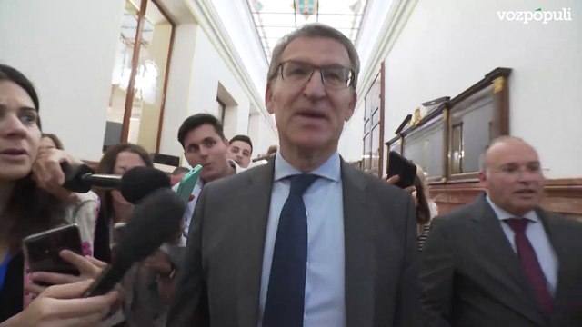 Feijóo: Hoy no es un buen día para la democracia en España