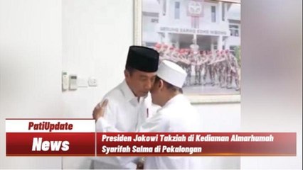 Jokowi Takziah ke Rumah Habib Luthfi di Pekalongan