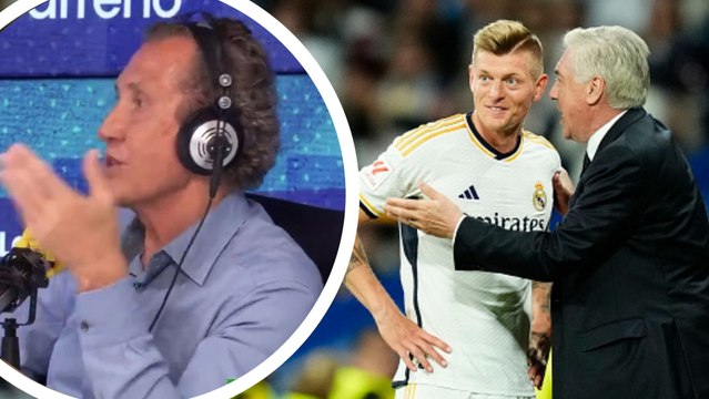 Valdano alucinó: desvela cómo Ancelotti le contó que solucionó una 'crisis' con Kroos enfadado
