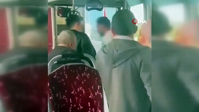İETT otobüsünde taciz iddiası ortalığı karıştırdı