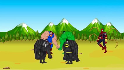 Team HULK_ SUPER MAN_ VENOM vs IRON SPIDERMAN _ Returning from the Dead SECRET - SUPER HEROES MOVIE(720P_HD)
