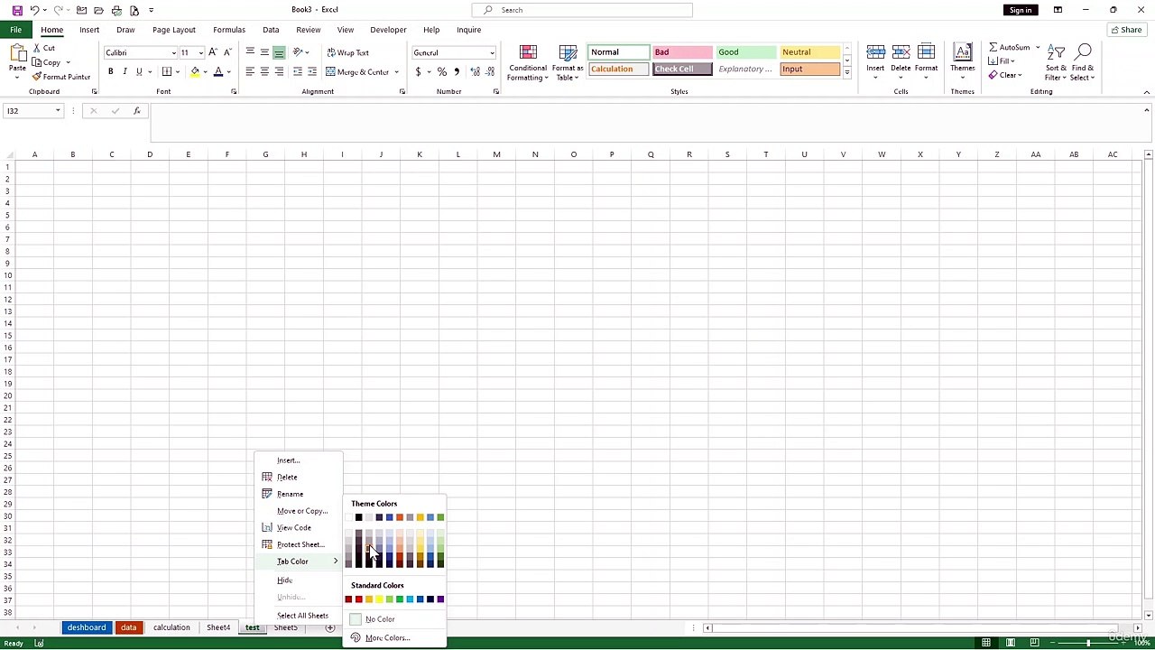 7. Working with Multiple Worksheets and Workbooks