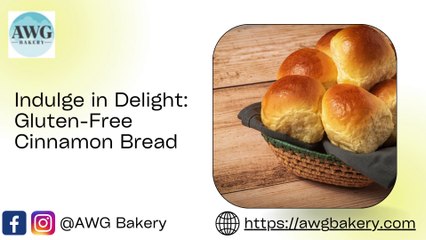 Indulge in Delight Gluten-Free Cinnamon Bread