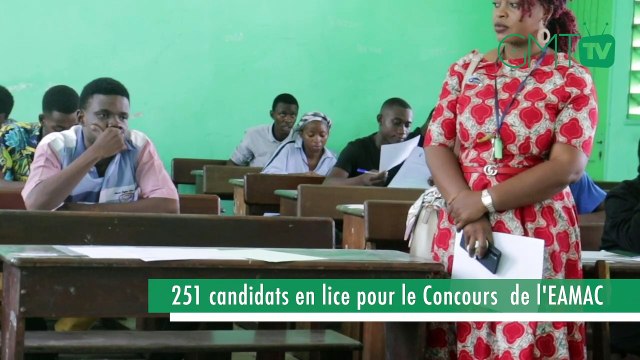 [#Reportage] Gabon : 251 candidats en lice pour le Concours de l'EAMAC