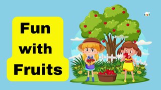 Fruits and Vegetables Names for Kids and Toddlers | Kids Vocabulary | Bright Spark Station