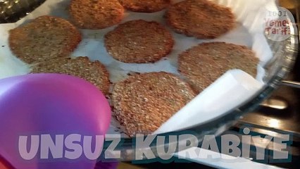 ✅2 MALZEMELİ: UNSUZ KURABİYE TARİFİ‍