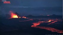 Islanda, nuova eruzione vulcanica: il cielo si colora di arancione