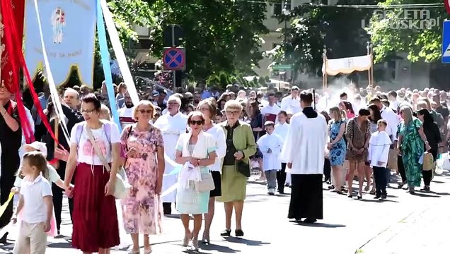 Gazeta Lubuska. Boże Ciało w Zielonej Górze