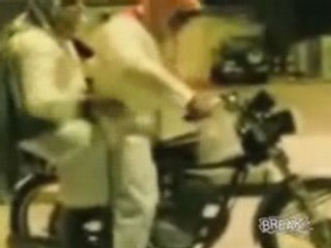 Arabs Try To Ride Motorcycle
