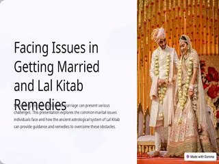 Facing Issues in Getting Married and Lal Kitab Remedies by Astro Pathshala