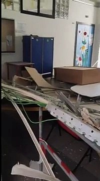 Bari, crolla il solaio di una scuola: l'area era stata interdetta per crepe sospette