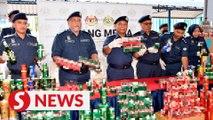 Customs seizes RM12.8mil worth of alcohol and cigarettes in Johor raids