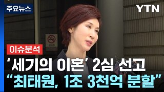 [이슈플러스] 최태원, 노소영에 1조3,800억 재산분할...역대 최대 규모 / YTN