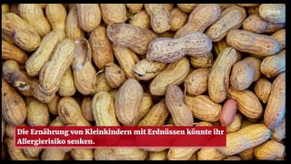 Erdnüsse können das Risiko von Allergien senken