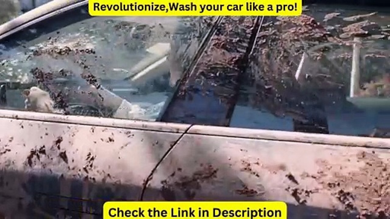 Revolutionize,Wash your car like a pro!Baseus Car Wash Water Gun Spray Nozzle High Pressure