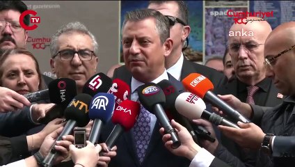CHP Lideri Özel, Olcay Kılavuz’un görevden alınmasını değerlendirdi: "Bu bir hesap sorma biçimi değildir, Hesabı hepimiz adına mahkemeler sorar"