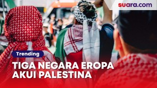 Resmi! Tiga Negara Eropa Ini Akui Palestina Sebagai Negara