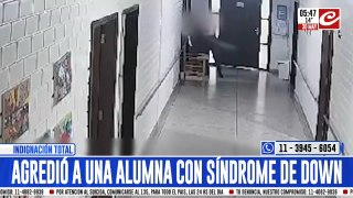 Aberrante: filman a maestra agrediendo a alumna con síndrome de Down